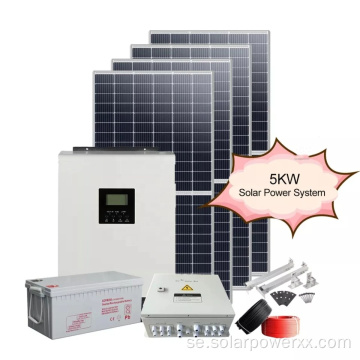 5 kW off-grid solenergisystem